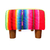 Ethnic Meditation Stool Aguayo Colorful Love Pink on internet