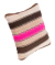 Cushion Cover 100% Sheep Wool Puyu Natural, Brown and Pink