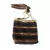 Bolsa Étnica Fibra Garabatá Arte Campo Infantil Natural, Preto e Marrom