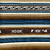 Image of Woven Fiber Bread Basket with Beige Andean Cloth (Totora and Aguayo)