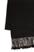 Unisex Alpaca Black Scarf - buy online