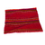 Image of Burgundy Aguayo Ethnic Handmade Cushion (100% Sheep Wool and Bayeta)