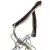 Ethnic Fiber Bag Garabatá Art Field Child Natural, Masala and Black on internet