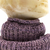 Women's Alpaca Collar English Point Lilac Blend on internet