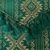 Handmade Embroidered Chiapas Green Clunch Bag with Gold Embroidery on internet