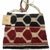 Garabatá Arte Campo Diamont Natural, Tile and Black Bag - buy online
