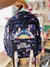 MOCHILA NYLON STITCH ARCO-ÍRIS - Papelaria Mundo da Dry