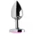 Plug Anal P Coração Aço Inox 7 X 2,8Cm - comprar online
