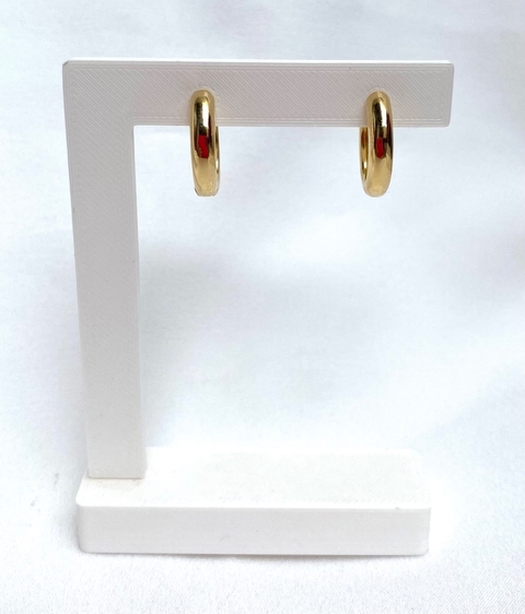 BRINCO ARGOLINHA LISA REDONDAS GROSSAS - G