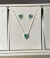 CONJUNTO CORAÇÃO C/ MICRO ZIRCÔNIA EM VOLTA - P