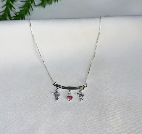 COLAR AMOR ETERNO COM 3 FILHOS