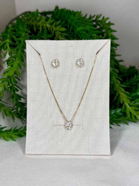 CONJUNTO PONTO DE LUZ OVAL - P