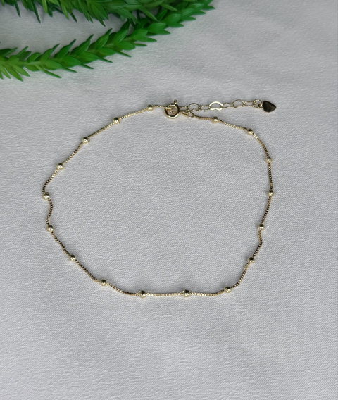 TORNOZELEIRA VENEZIANA C/ BOLINHAS