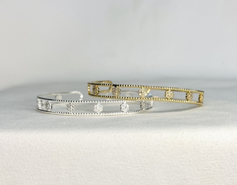 BRACELETE FLORZINHAS