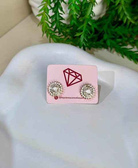 BRINCO SOL CRAVEJADO