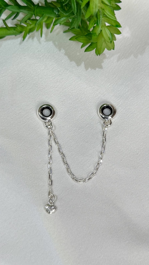 BERLOQUE TRAVA CORRENTE COM PINGENTE