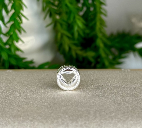 BERLOQUE CORAÇÃO VAZADO