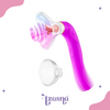 Vibrador 3 en 1 Vibrador + lengua estimuladora + succión