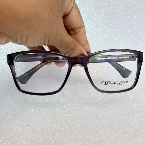 ÓCULOS DE GRAU MASCULINO COR GRAFITE MARCA HB