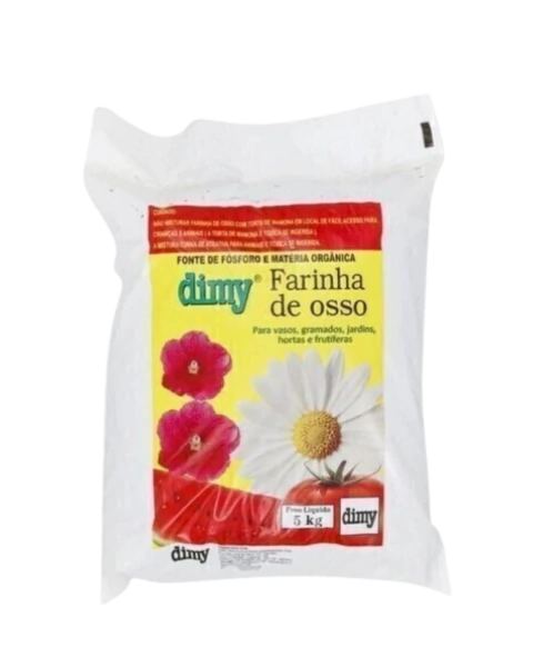 Fertilizante Farinha De Osso Dimy 500g