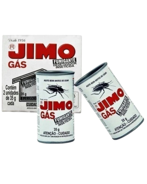 Dedetizador Gás Fumigante Jimo 2 Unidades