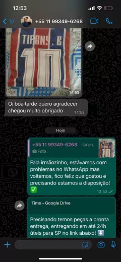 Depoimento de CAMISAS DE FUTEBOL E BASQUETE | Bastos Concept