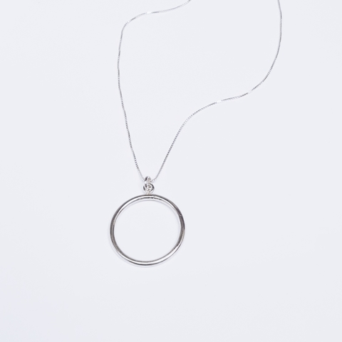 Colar Circle Prata 950