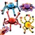 Spinner Robô, antistress, Giroscópio, transformável, criativo