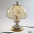 Antigo abajur de porcelana e vidro - comprar online