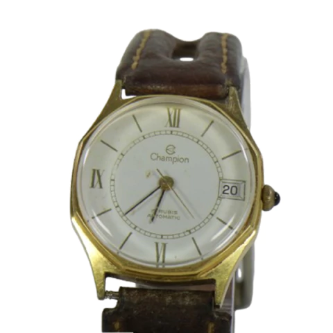 Relógio Champion 17 rubis automático feminino de pulso (2596)