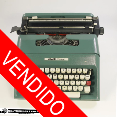 Máquina de escrever original Olivetti (3138) - comprar online