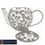 Grande chaleira em arame (3987) - comprar online