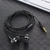 1 peça fone de ouvido com fio estéreo intra-auricular 3,5 mm com fio de nylon [FRETE GRÁTIS] - comprar online
