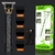 Máquina Elétrica Masculina Recarregável de Cortar Cabelo e Barbear VINTAGE T9 (USB1 Dragon) [FRETE GRÁTIS]