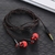 1 peça fone de ouvido com fio estéreo intra-auricular 3,5 mm com fio de nylon [FRETE GRÁTIS] - comprar online