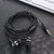 1 peça fone de ouvido com fio estéreo intra-auricular 3,5 mm com fio de nylon [FRETE GRÁTIS] na internet