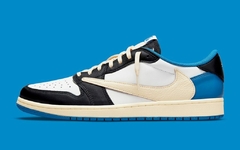 Jordan 1 Low Travis Scoot X Fragment
