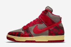 Dunk High 85 Red Acid Wash