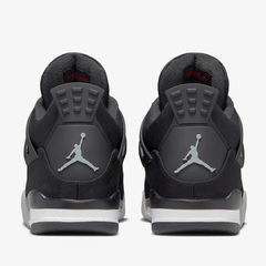 Jordan 4 Retro Black Canvas