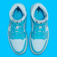 Imagen de Jordan 1 Mid Ice Blue W
