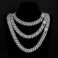 Conjunto Relógio + Colar Cravejado Ice - Ice Hype Store