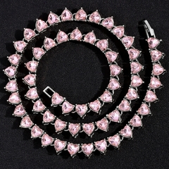 Colar Mini Corações Strass - comprar online