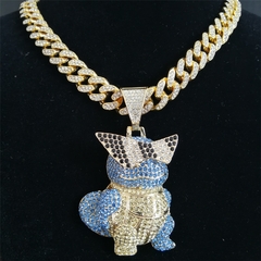 Pingente Squirtle + Corrente Cubana - loja online
