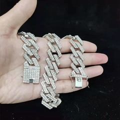Imagem do Corrente Cubana Strass