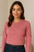 Tricot Modal Rosa na internet