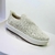 Tênis Casual Knit Brilho Moleca