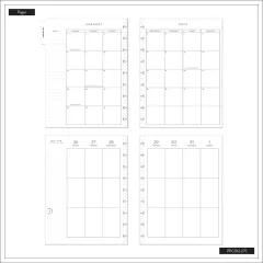 Classic Planner 2023 Vertical - 90s - 12 Meses - The Happy Planner - Dream Big - Papelaria Criativa