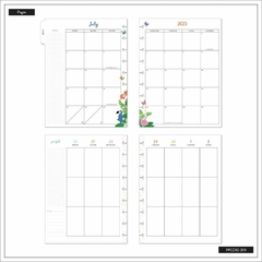 Classic Happy Planner 2023/2024 Vertical - Squad Goals Love Every Season - 12 Meses - Dream Big - Papelaria Criativa