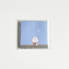 Bloco de Anotações Snoopy Peanuts Turma do Charlie Brown Sticky Notes Memo Pad - 60 folhas na internet