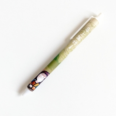 Caneta Click Obras de Artes e Famosos Gel Tinta Preta 0.5mm na internet